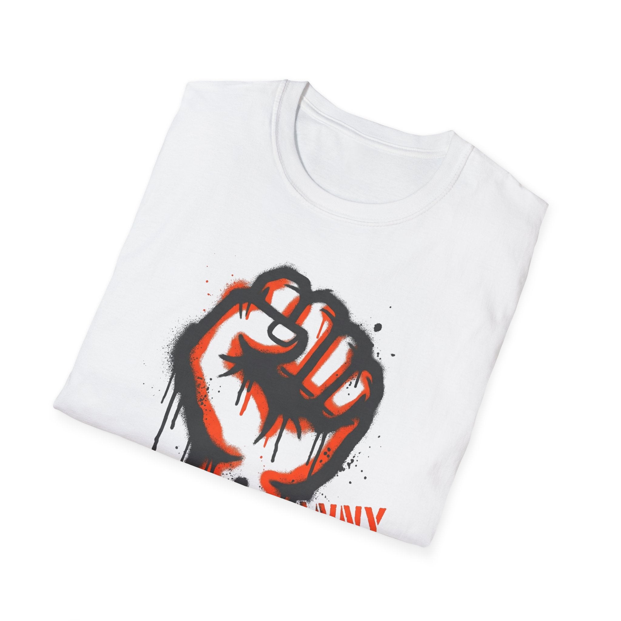 Resist Tyranny T-Shirt Fist - Empower Your Voice and Stand Strong - Rise And Revolt