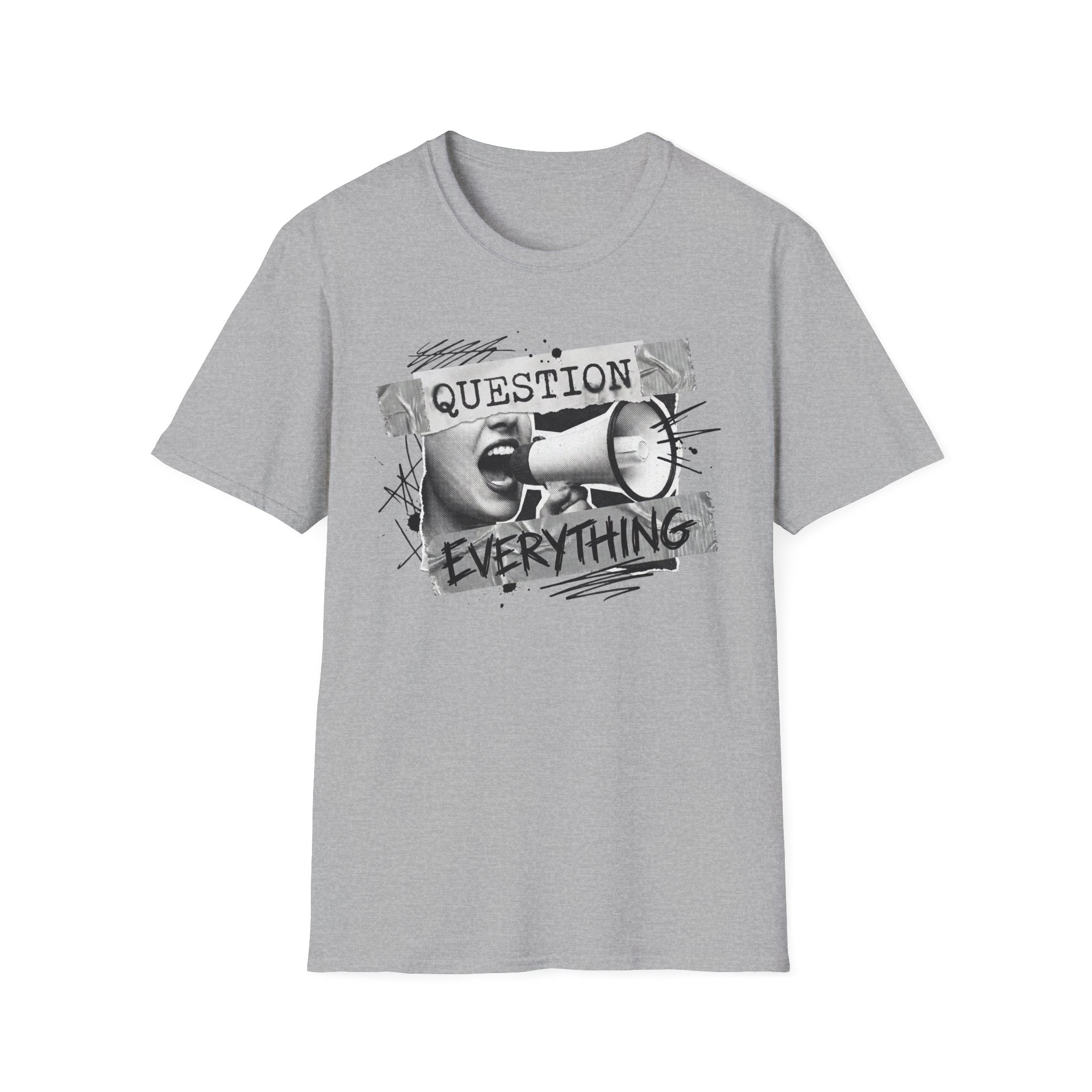 Question Everything T-Shirt - Rise And Revolt