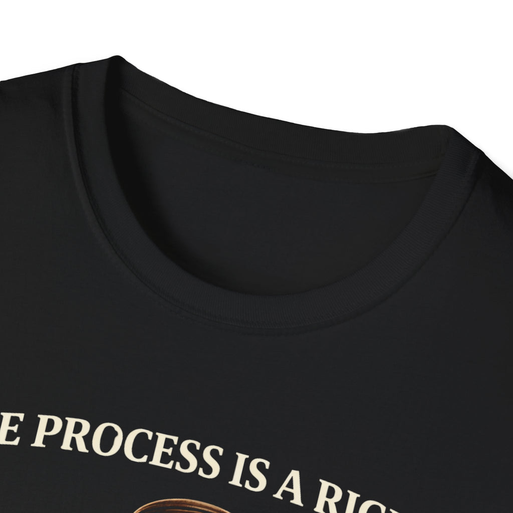 Due Process T-Shirt - Assert Your Rights in Style - Rise And Revolt