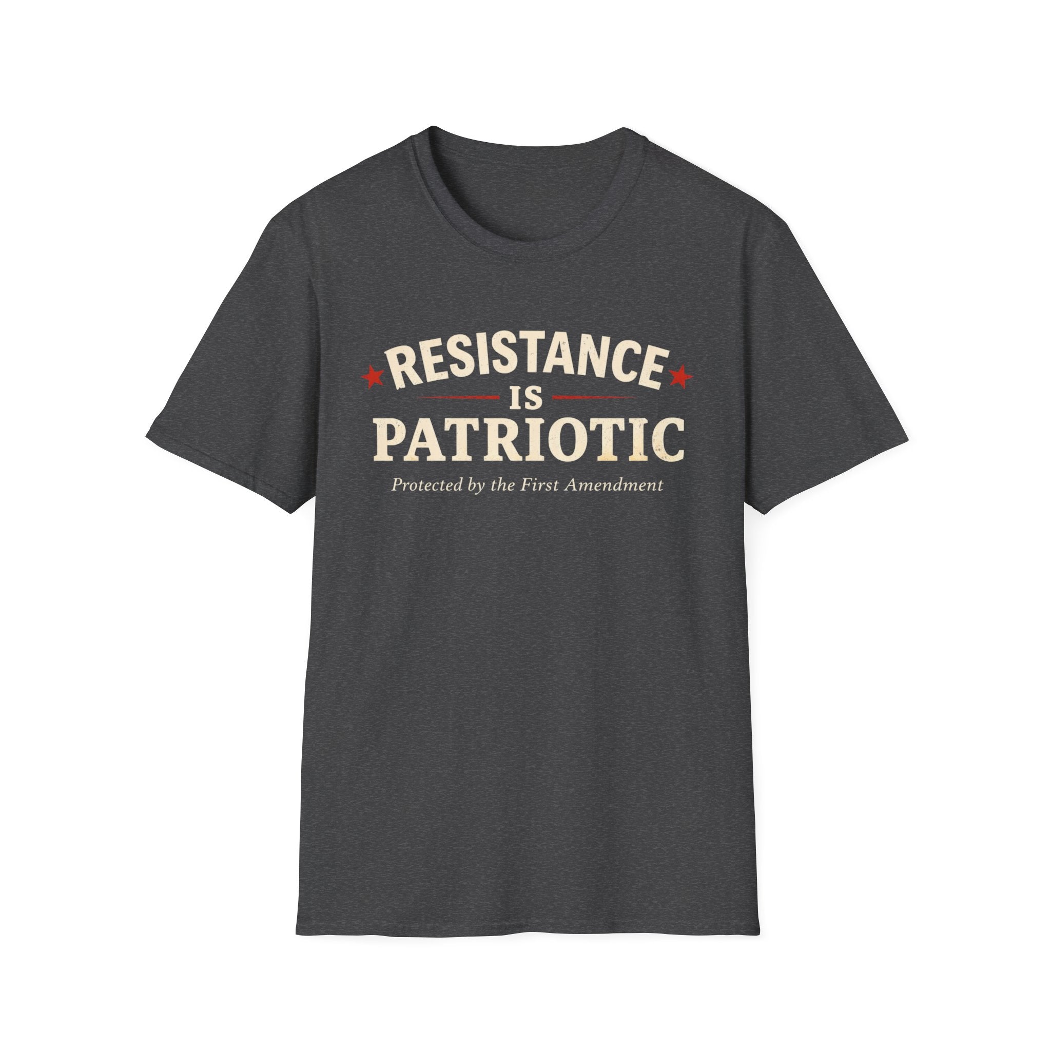 Resistance Is Patriotic Resistance T-Shirt - Stand for Your Beliefs - Rise And Revolt
