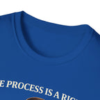 Due Process T-Shirt - Assert Your Rights in Style - Rise And Revolt