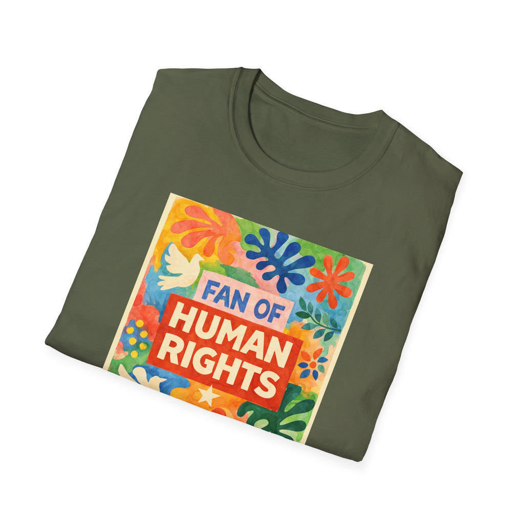 Fan Of Human Rights T-Shirt - Rise And Revolt