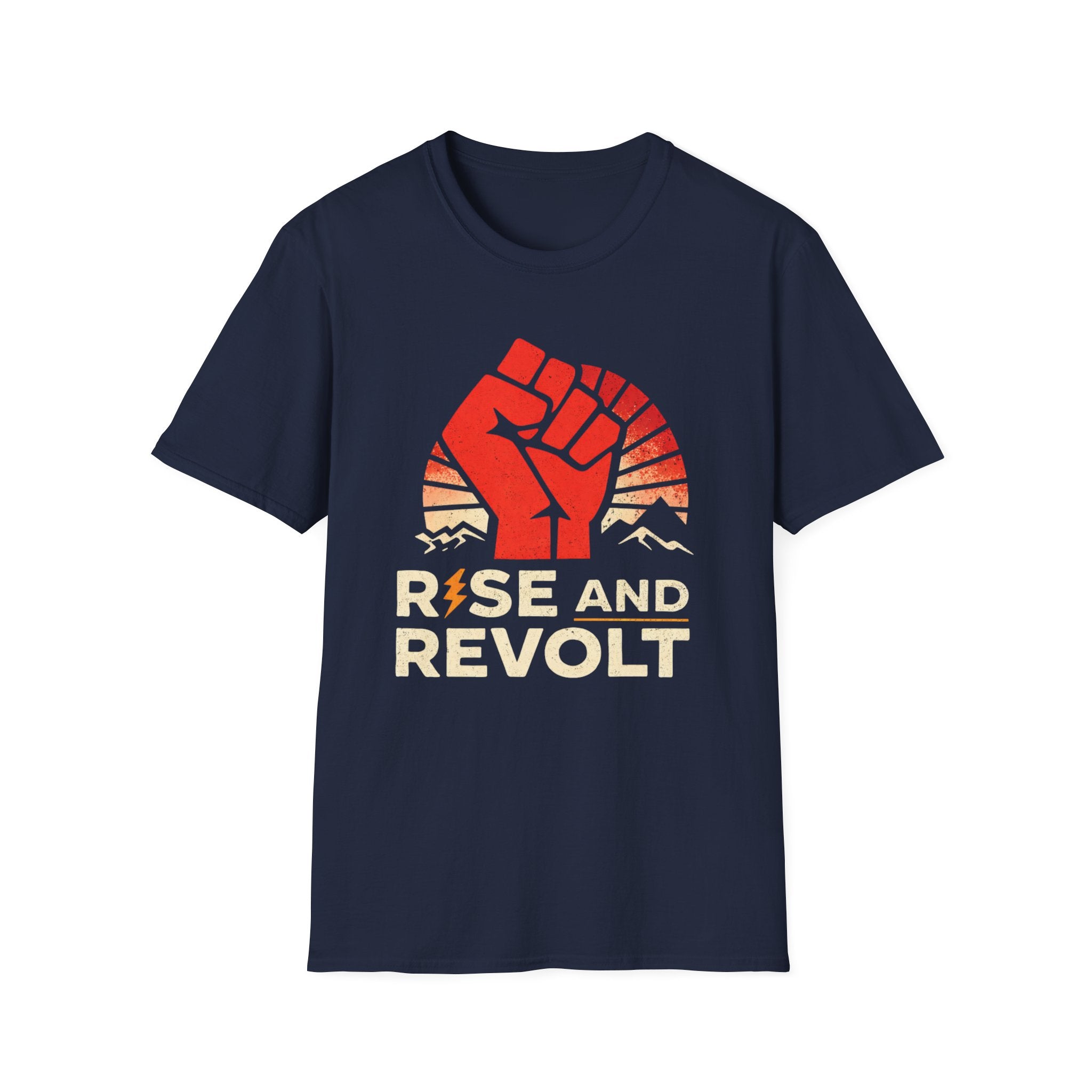 Rise And Revolt T-Shirt - Make a Statement with Bold Style - Rise And Revolt