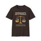 Immigrants Are Not Criminals T-Shirt - Rise And Revolt