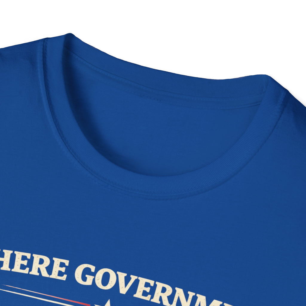 Government Fears The People T-Shirt - Rise And Revolt