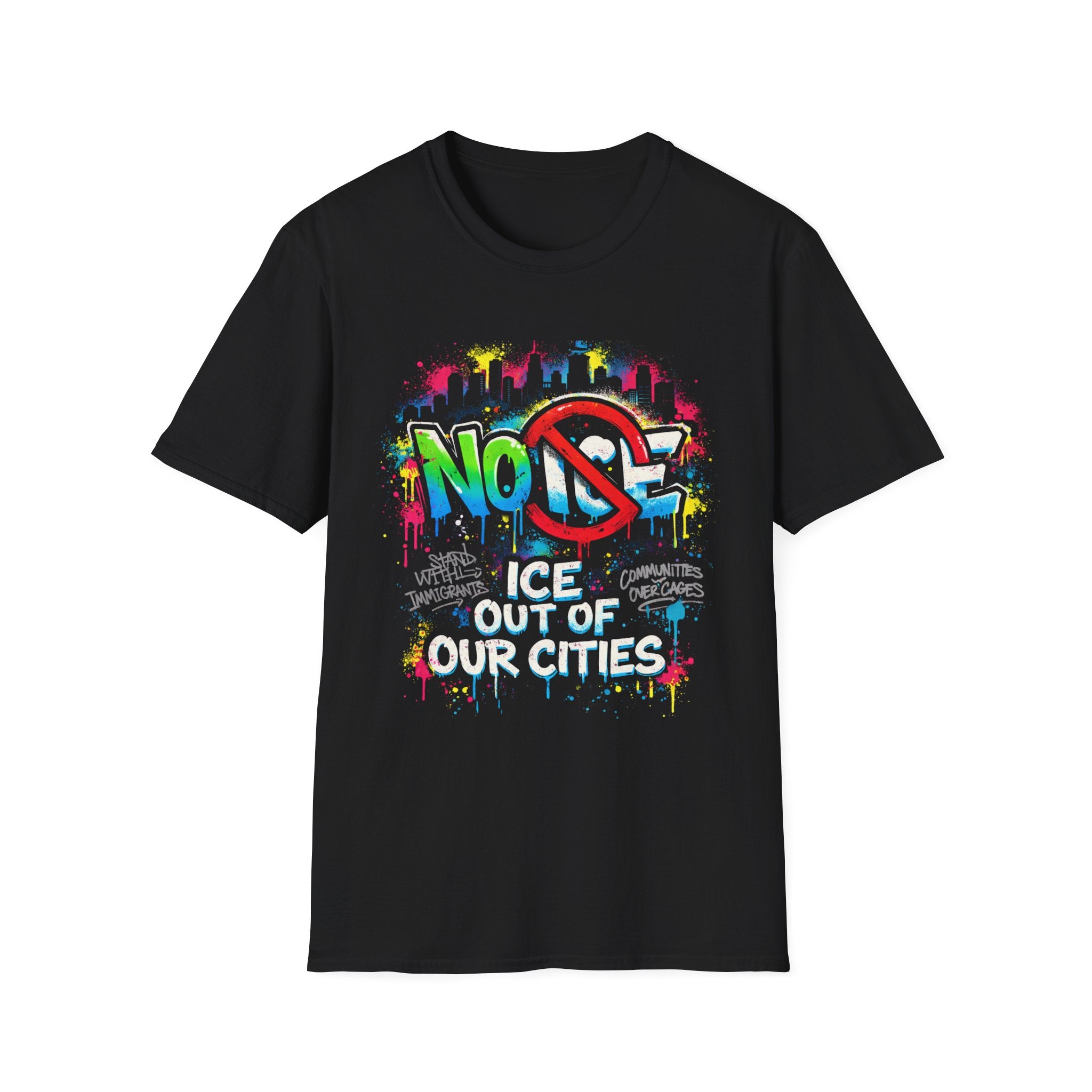 Ice Out Of Our Cities T-Shirt - Rise And Revolt