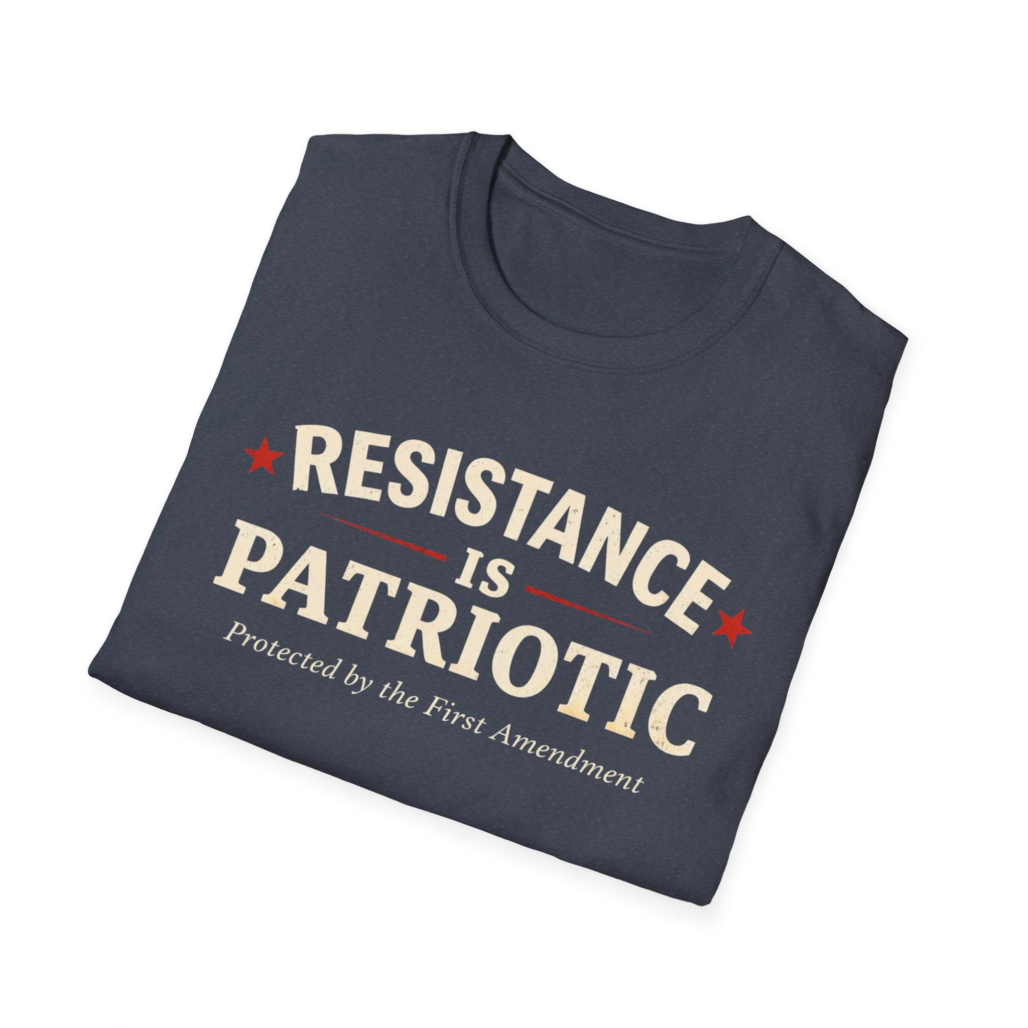Resistance Is Patriotic Resistance T-Shirt - Stand for Your Beliefs - Rise And Revolt