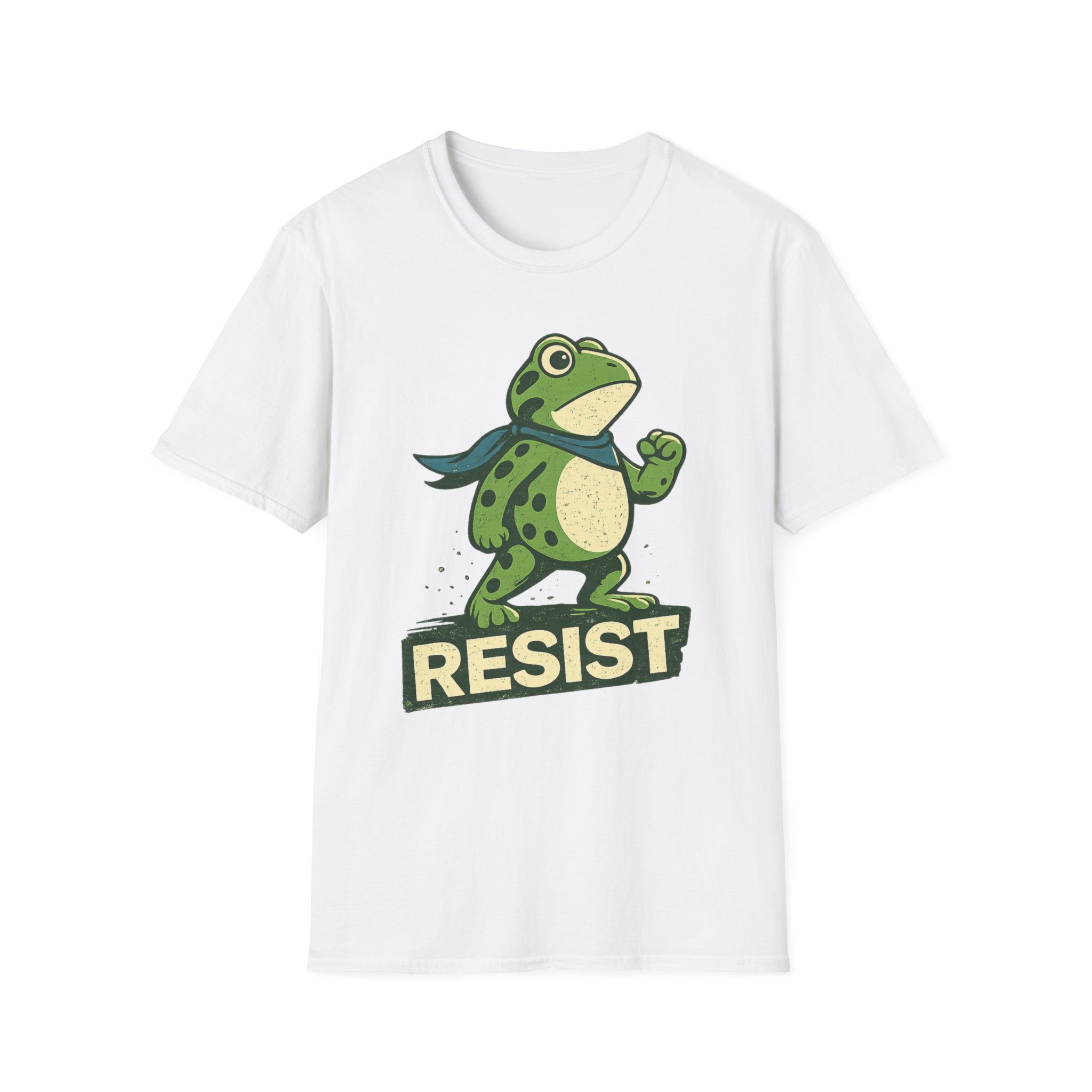 Resist Frog T-Shirt - Stand Out with Unique Protest Style - Rise And Revolt