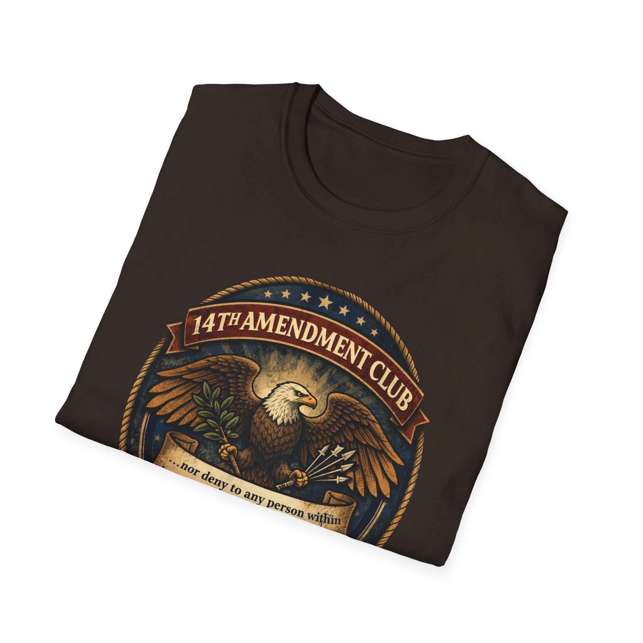 14th Amendment Club Badge T-Shirt
