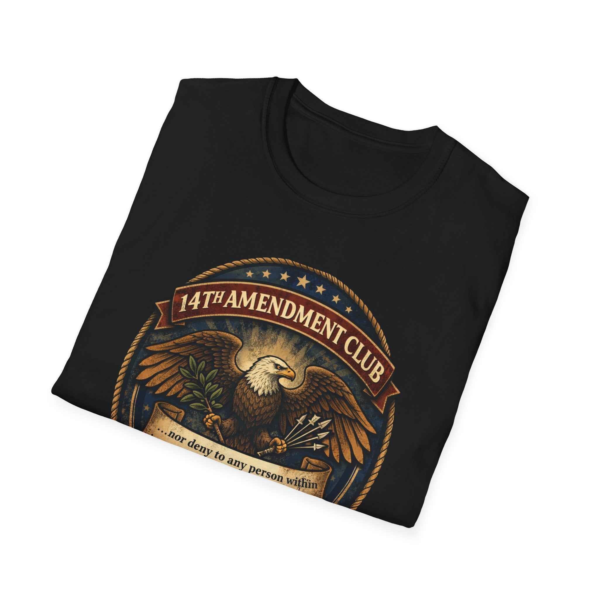 14th Amendment Club Badge T-Shirt