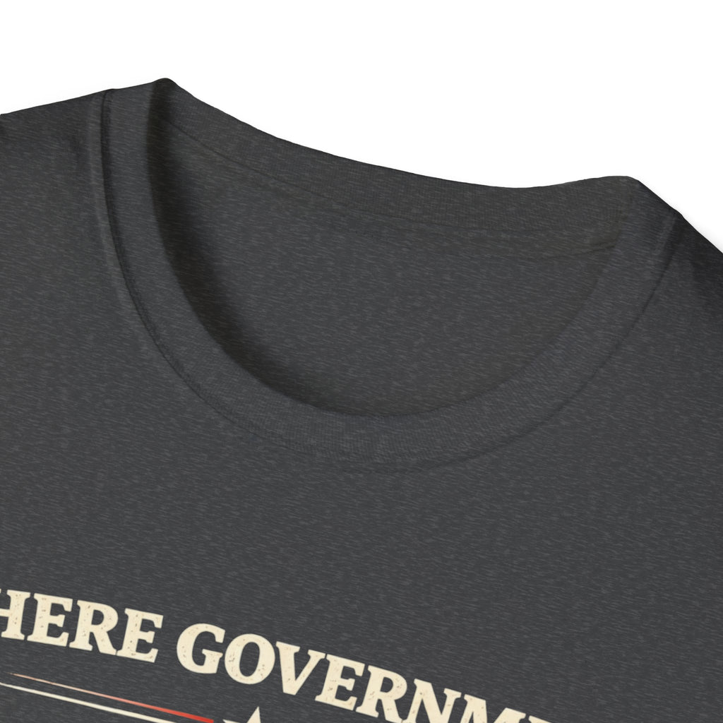 Government Fears The People T-Shirt - Rise And Revolt